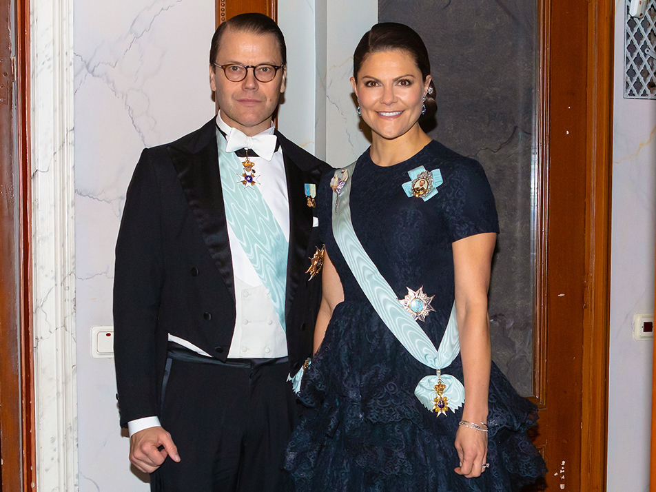 The Crown Princess and Prince Daniel attended the formal gathering, which was held at Musikaliska in Stockholm. 