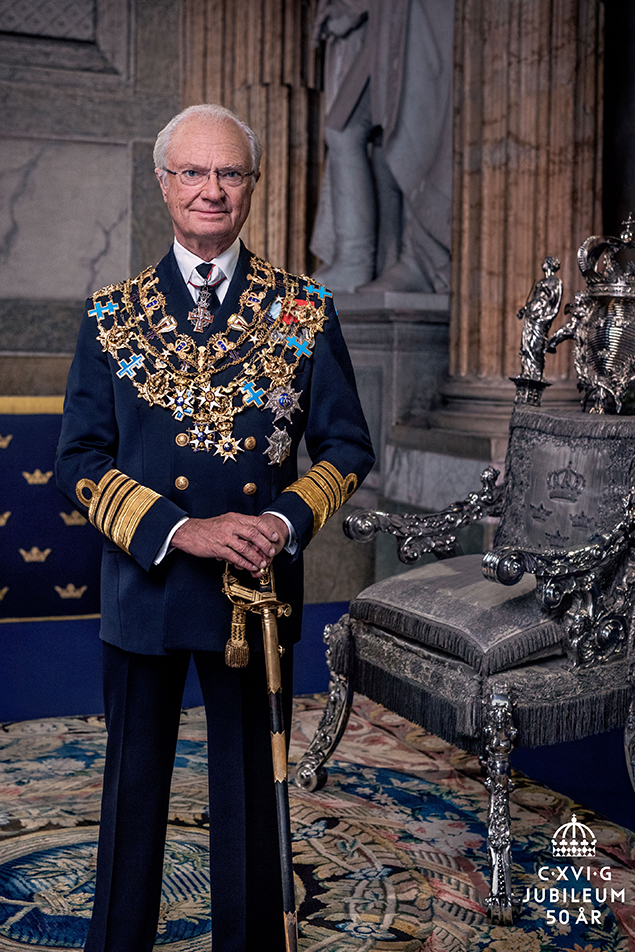 Jubilee portrait of HM The King.