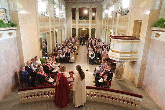 Prinsessan Ingrid Alexandras konfirmation i Slottskapellet i Kungliga slottet, Oslo. 