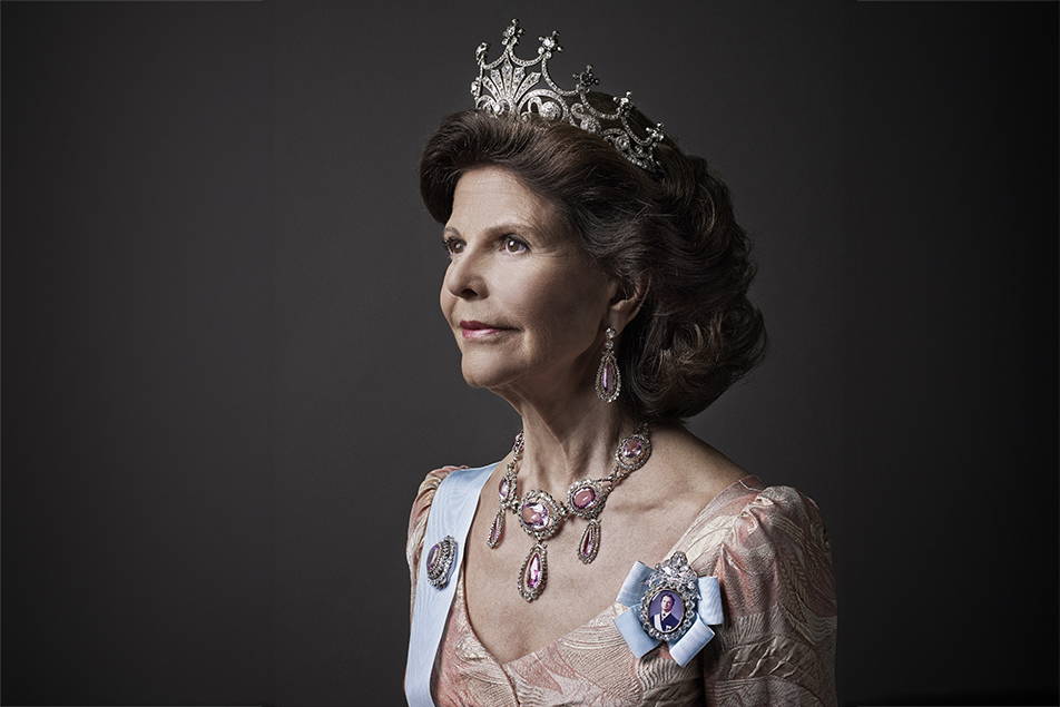 Drottningen fotograferad 2014 av Anna-Lena Ahlström