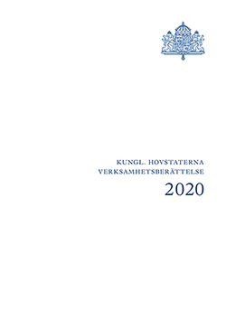 Kungliga Hovstaternas verksamhetsberättelse 2020