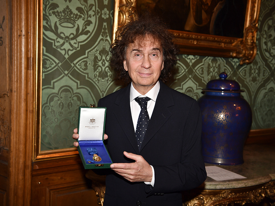 Artist Magnus Uggla was recognised for outstanding artistic contributions within Swedish music. 