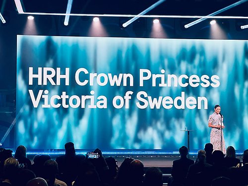 The Crown Princess opened the Join Sweden Summit. 