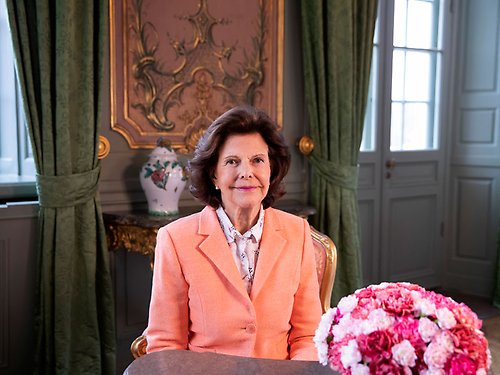 Drottningen öppnade AEPC 2021 med ett tal inspelat på Drottningholm. 