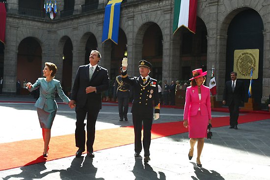 Utgående statsbesök till Mexiko 2002