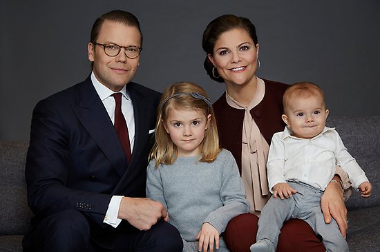 DD.KK.HH. Kronprinsessan, Prins Daniel, Prinsessan Estelle och Prins Oscar 2016