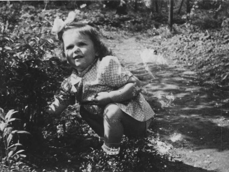 The Queen as a child.