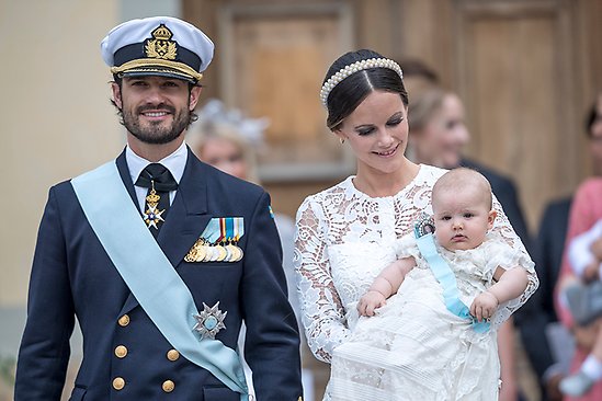 DD.KK.HH. Prins Carl Philip, Prinsessan Sofia och Prins Alexander 2016