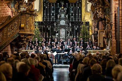 The concert was performed by St Jacob's Chamber Choir and the Rebaroque ensemble, together with invited soloists. 