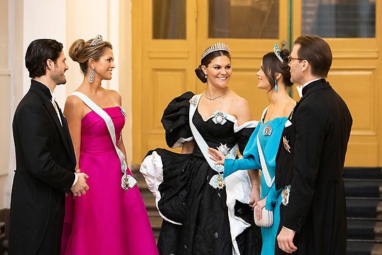 The Crown Princess Couple, The Prince Couple and HRH Princess Madeleine 2019
